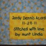 Jordy’s Tummy Time quilt 3