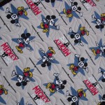 Mickey Mouse backing fabric